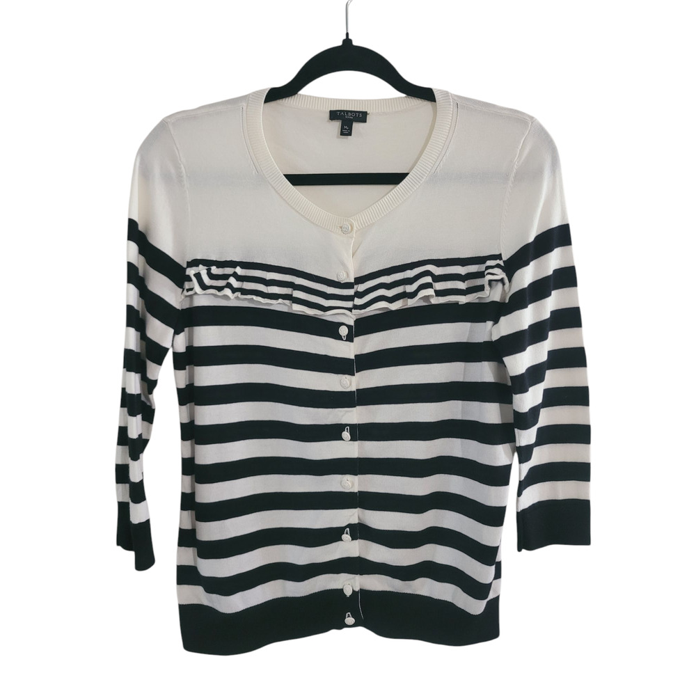 TALBOTS cardigan petit M  (X02G)